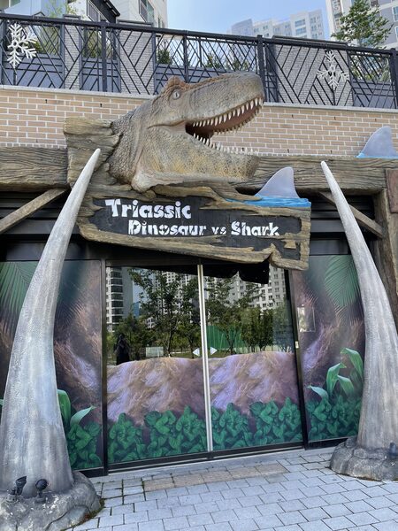 Triassic Dinosaur vs Shark — photo 1